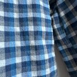 Frank & Eileen  Barry Tailored Button Up 100% Cotton Shirt Size XS Blue Check Photo 3
