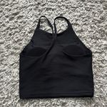 Old Navy  black athletic high neck tank size small Photo 1