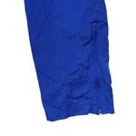 RAW Athletic Wear Royal Blue Nylon Track Pants Zippers Womens Size M Size M Photo 2