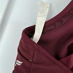Fabletics Belle High Impact Sports Bra Sz Medium Maroon Strappy Back Photo 10