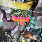 Vilagallo silk jungle safari top sz 50 Photo 2