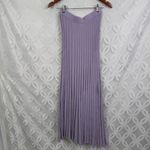 Free People FP Beach Lavender Mira Knit Maxi Sweater Skirt Size L Photo 5