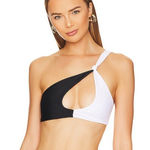 Lovers + Friends Lovers‎ And Friends Jordy Top in Black And White Sz S Photo 0