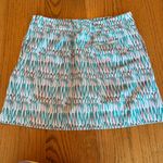 Cutter and Buck  CB Drytec Skirt Skort Size 14 Abstract Print Golf Pickleball Photo 1