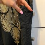 Free People Black & Gold Embellished Sparkly Dress Photo 3