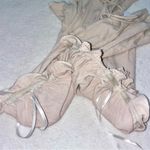 Womens NWT Princess Polly Beige Tie Front Crop top size Medium (10) Photo 6