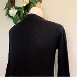 Old Navy Classic Black Florette Button Up Cardigan Photo 6