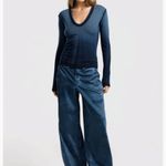 Cotton Citizen NWT Verona Crop U Neck Shirt Women’s Size Large Photo 2