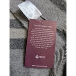 Fair Indigo Peruvian Baby Alpaca Wool Fringe Scarf Cozy Soft Winter Plaid NWT Photo 5