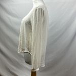 Lush Clothing Lush long sleeved v neck blouse size small hi low Photo 2