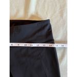 Lululemon Black Simple Cropped Mid Rise Leggings Size 8 20 in long, 28 in waist Photo 2