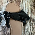 Old Navy  Black Knotted Slide Sandals Size 9 Photo 4