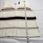 Jeanne pierre Striped Sleeveless‎ Knit Top Photo 1