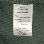 ASTR The Label Forest Green Satin Wrap Front Top Women’s Size XS NWT Photo 6