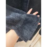 J. McLaughlin SOFT BLACK Button Front Stadium Coat Size M Trench Photo 6