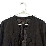 Torrid Women's Size 3 Black Open Front Blazer w/ Four Buttons & 3/4 Sleeves Photo 2