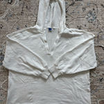 Old Navy Old‎ Navy Women's Oversized French-Terry Tunic Hoodie White Size Medium Beach Photo 0