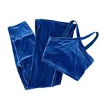 Beyond Yoga Velvet Velour Flare Leggings Pants Cami Tank Matching Sexy Set Sz S Photo 3