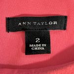 Ann Taylor Coral Tulip Hem Sheath Dress Size 2 Photo 7
