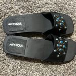 Mystique Boutique Mystique Sequin Sandals Size 7 Photo 11