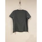 FIGS  Casma Three-Pocket Scrub Top Womens Small Gray Technical Collection Medical Photo 3