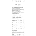 MUNTHE Twin Crochet Organic Cotton Wool Photo 8