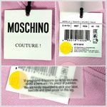 Moschino Couture Logo Double Question Mark Crewneck Sweatshirt Pink US 8 NWT Photo 4