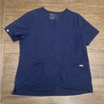 FIGS Casma Navy Blue Women's Scrub Top size XL Photo 1