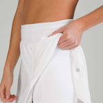 Lululemon Hotty Hot HR SKIRT Long White Photo 2