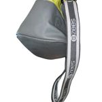 Bzees Neon Yellow Gray Duffel Tote Bag Travel Gym Shoulder Bag with Strap Photo 6