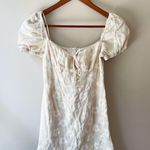 Princess Polly  Shelly Mini Dress Beige Flower Floral Size 2 XS Photo 3