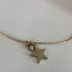 R.J. Graziano Star‎ Pendant Necklace gold Tone, 16” Photo 0