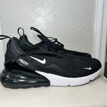 Nike ‎ Air Max 270 Women's Size 11.5 Black White Running Sneakers AH6789-001 Photo 4