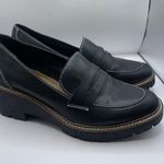 Blondo  Dulce Waterproof Women's platform Loafers chunky size 9.5 black E6 Photo 3
