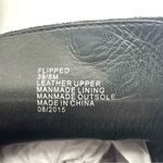 Dune London Black Suede Kiltie Flipped Lug Sole Monk Strap Loafers Womens Size 8 Photo 13