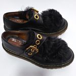 Car Shoe Olimpiadi St Moritz Black Scarpa Donna Chunky Lug Slip On Rare Size 7 Photo 6