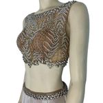 Terani Couture PROM 1611P1018 White & Nude size 6 Photo 12