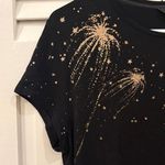 Ted Baker Black Top with Gold Accents Photo 4
