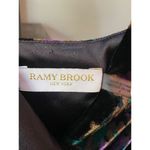 Ramy Brook Paige Floral Sash Belt Wide Leg Jumpsuit Velvet Multi Womens Size 8 Photo 9