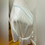 Linea Donatella Wedding White satin robe maid of honor wedding party Photo 2