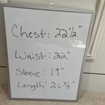 Foxcroft  NYC Women's Pink No Iron Stretch Button Up Shirt Size Large Career Photo 7