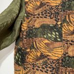 Stunt Sport | Vintage 100% Silk Animal print Bomber jacket Size M Photo 2