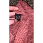 Women's Moon & Madison pink knitted tank top with a v back summer boho vacation Photo 5