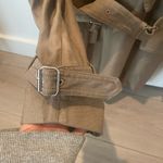 Helmut Lang  Taupe Rider Trench Coat in Driftwood Size XS Photo 15