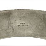 Siam Thailand Vintage Filigree Massive Silver Sterling Cuff Bracelet Pre 1948 Photo 13