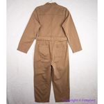 Madewell NEW Petite Long-Sleeve Tie-Waist Fatigue Jumpsuit, petite Large Photo 10