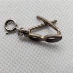 Silver Tone Glasses Charm Silver Photo 1