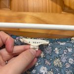 LA Hearts Size Large Blue Floral Bohemian Style Blouse. Photo 3