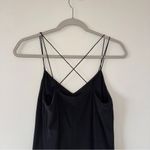 Madewell  Silk Cami Slip Dress Black 2 Photo 7