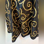 Chetta B ‎ Sherrie Bloom Peter Noviello gold and Black Maxi size 8 Photo 3